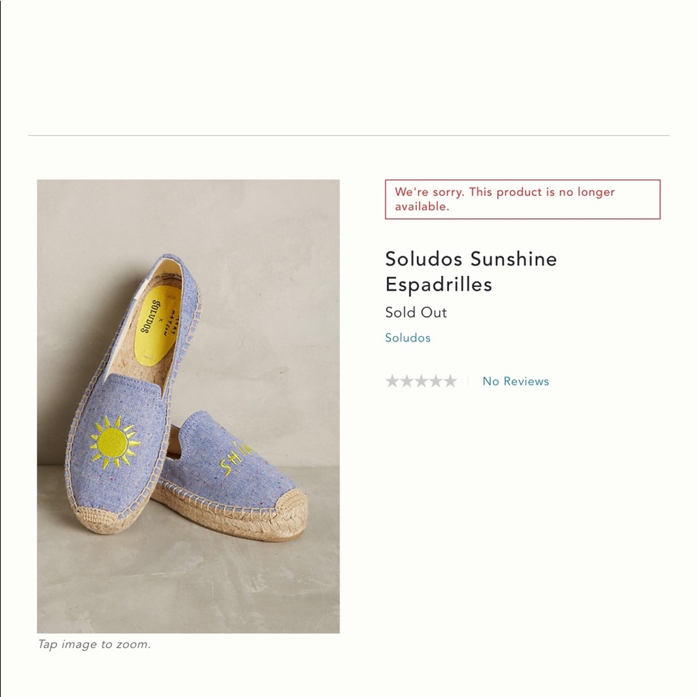 Anthropologie - Soludos Sun Shine Shoes